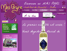 Tablet Screenshot of maspeyre.com